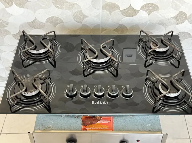 Cooktop Itatiaia 5 Bocas + Forno Gás