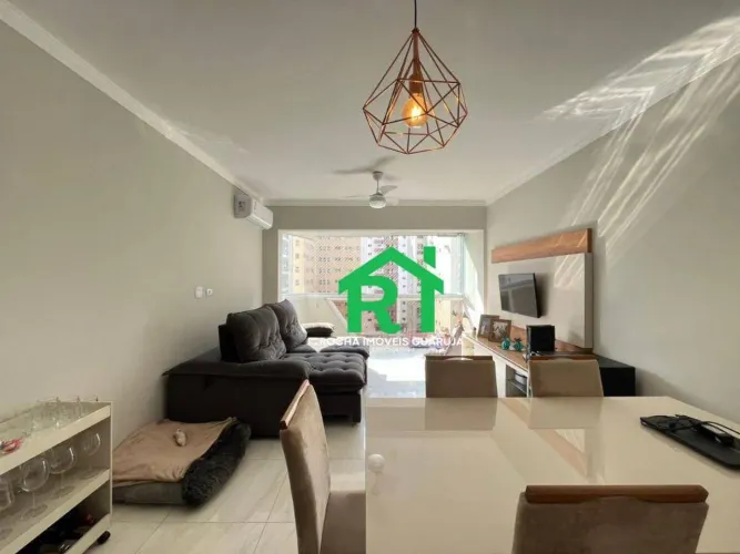 Apartamento com 3 quartos (1 suíte) e 1 vaga à venda em Pitangueiras, Guarujá
