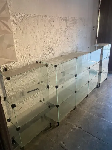Balcão / Vitrine de vidro