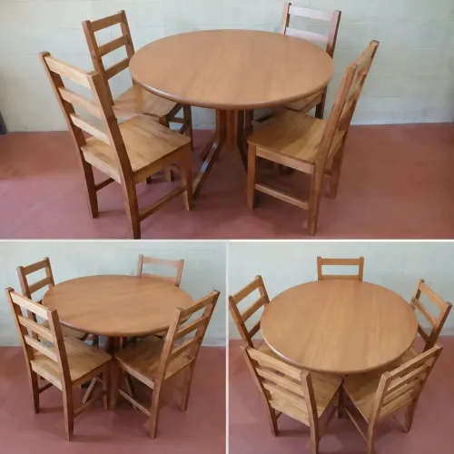 Conjunto Mesa com 4 cadeiras