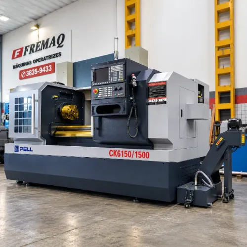 TORNO CNC PELL CK-6150 X 1500 MM - NOVO