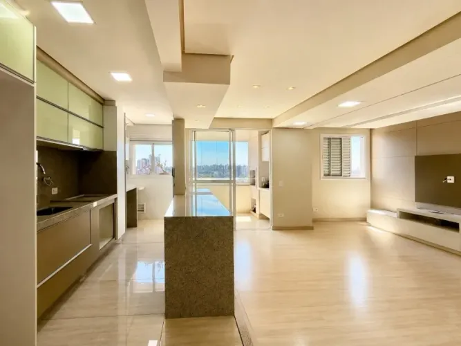 SOLAR MIRADOR - R$ 640.000 - Apartamento à venda, 2 quartos (1 suíte), Sala estendida, 75m