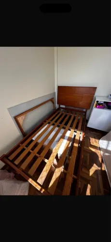 Cama madeira solteiro