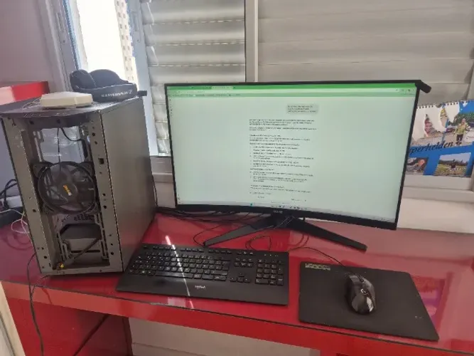 PC Gamer Completo RTX 4070 + Ryzen 5600X + Monitor ASUS TUF 32" 165Hz