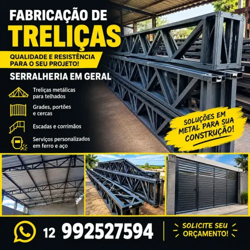 Treliças e portões