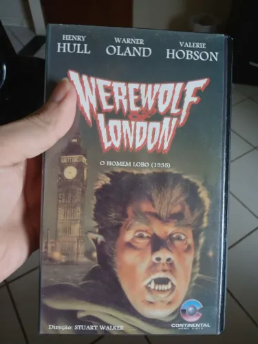 Vhs o lobo de londres terror classico