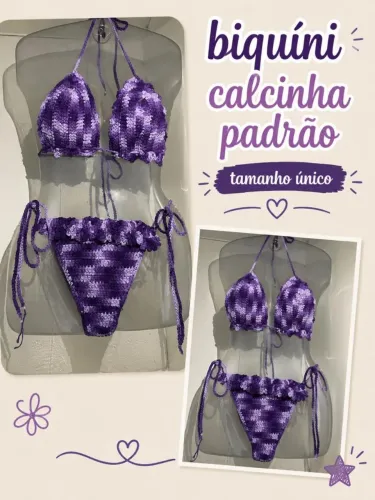 Roupas de crochê de praia