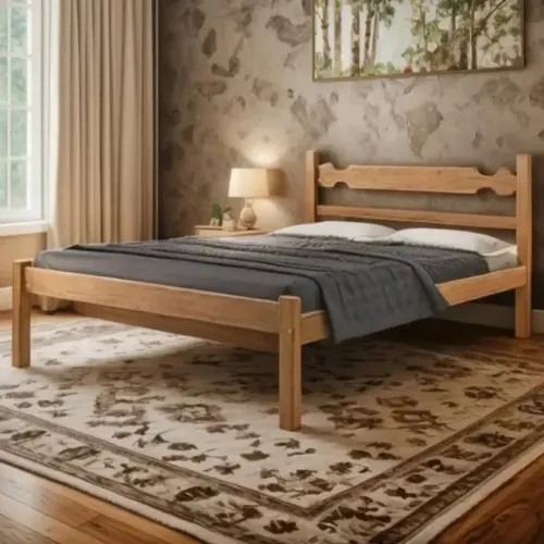 Cama Madeira Sucupira Brasnelo (NOVA). Montagem Grátis !!! Entregamos !!!