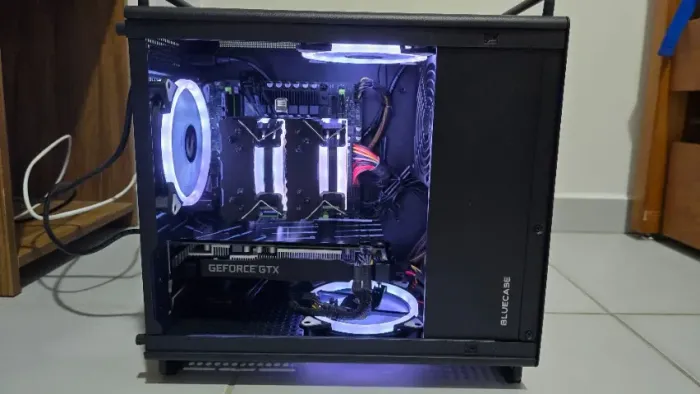 PC Gamer Xeon 2650V4 - Zsus X99 - GTX 1660 Super Galax - 16GB 2666 DDR4 - 1TB SSD NVme NV2