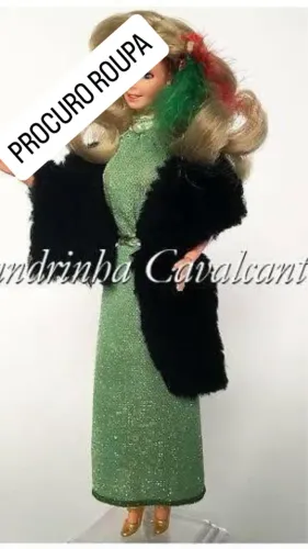 P r0cur0 Roupa Barbie Estrela 1984