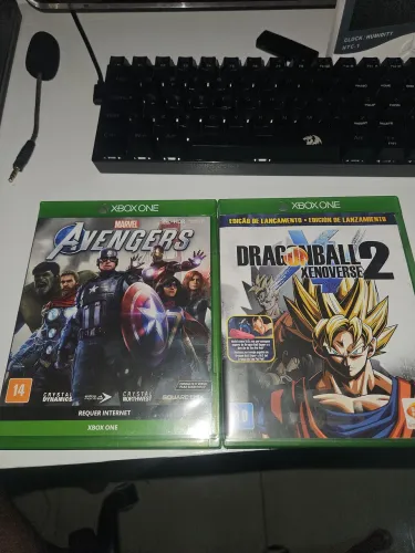 Dupla de jogos XBOX one