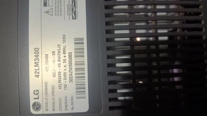 Vendo tv LG LCD 43 polegadas 