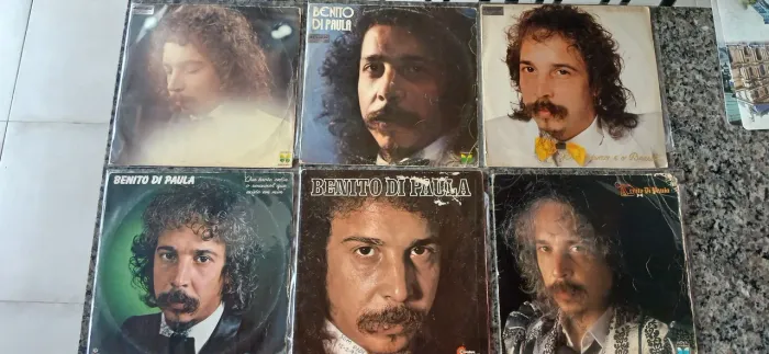 COLEÇÃO BENITO DI PAULA (16 discos!) - Oportunidade! Preço do lote.
