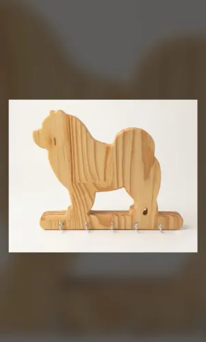 Porta-Chaves Personalizado com a Foto do Seu Pet | Presente Exclusivo