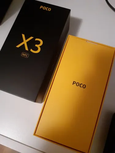 Celular Smartphone Xiaomi Poco x3 NFC Blue Cobalt 128gb