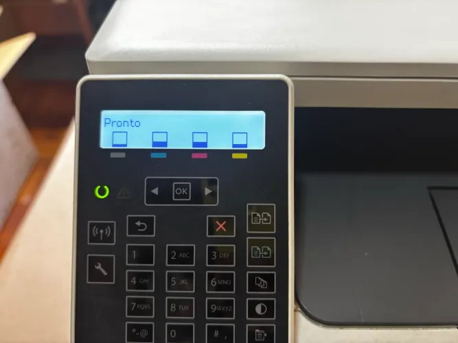 Impressora laser HP color Laserjet Pro MFP M180NW