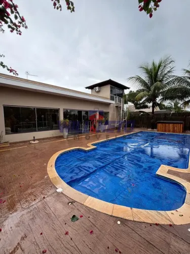 Lindo rancho com PORTEIRA FECHADA a venda no condomínio Terras da Barra em Mendonça
