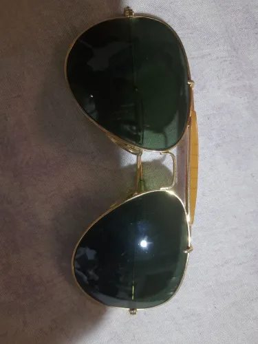 Óculos aviador lentes verdes