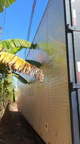 Baú para caminhão alongado 