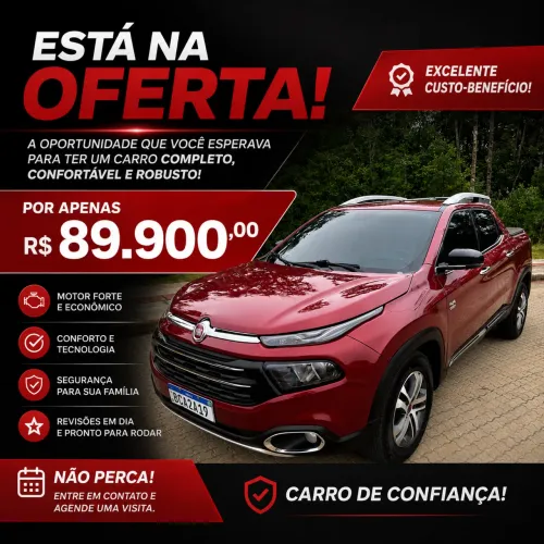 Fiat Toro Volcano 2.0 16V 4X4 TB Diesel Aut. 2018