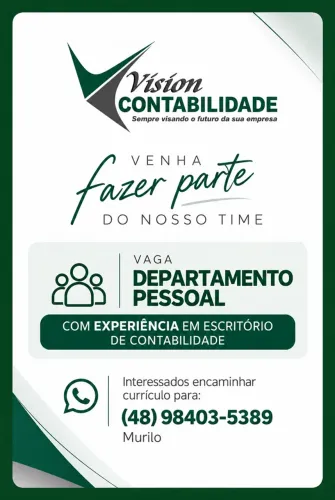 Responsável Departamento Pessoal