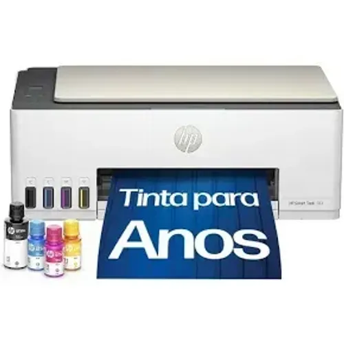 Impressora Multifuncional HP Smart Tank Tanque de Tinta Colorida Wi-Fi