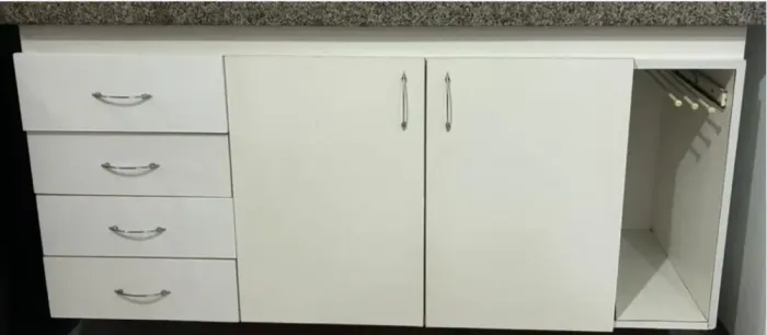 Armário planejado balcão cozinha
