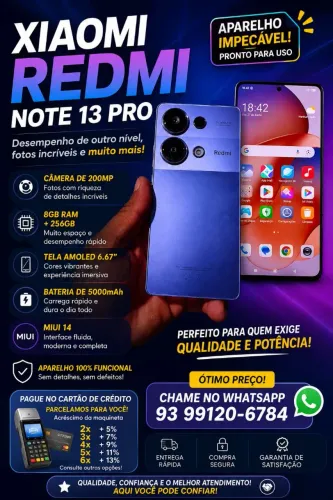 XIAOMI REDMI NOTE 13 PRO