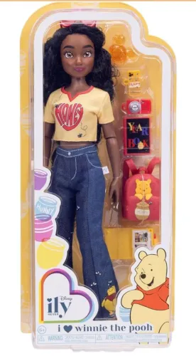 BONECA BARBIE ILY I LOVE POOH NOVA LACRADA