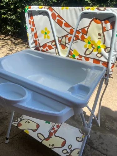 Banheira com suporte