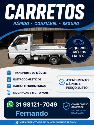 Carretos e mudanças