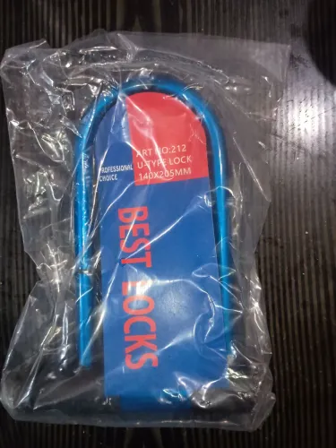 tranca u para bicicleta