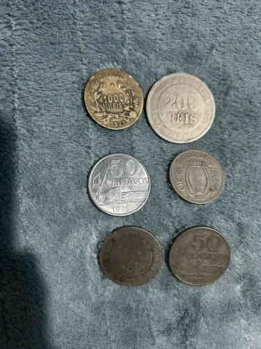 Moedas antigas - raras