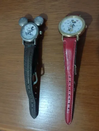 Relógios Disney anos 80