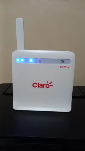 Modem Roteador 4G CLARO Desbloqueado Por R$ 180 em 6X Sem Juros no Cartão.