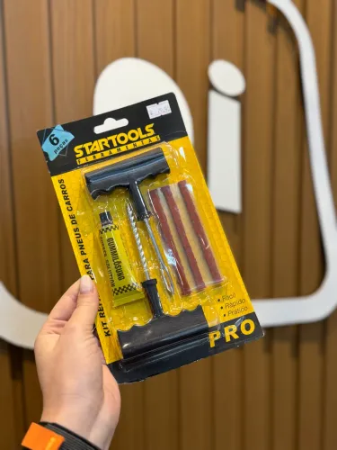 Kit Reparo de Pneu 