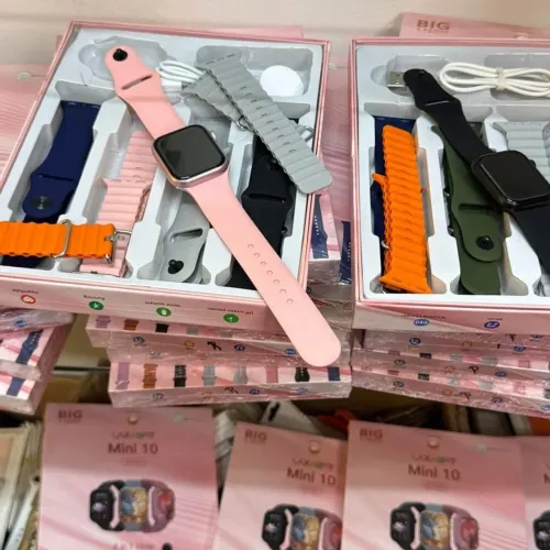 Smartwatch Relógio Mini 10 Séries, Com 8 Pulseiras 38Mm Atacado e Varejo