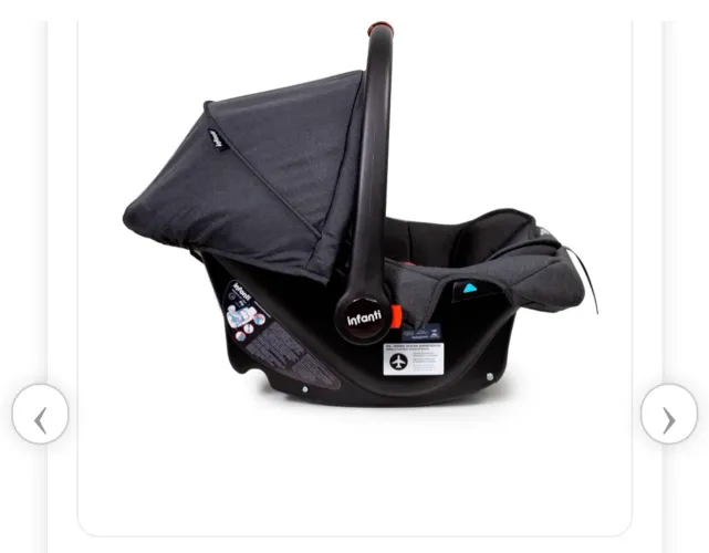 Bebê conforto com isofix infanti