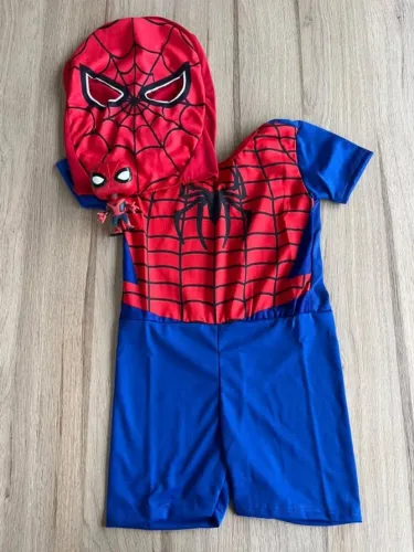 Fantasia Homem Aranha Tamanhos Disponíveis: 02, 04 e 06 anos
