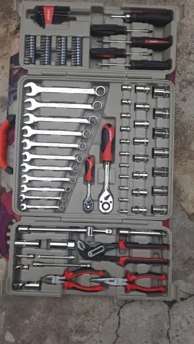 Jogo de Ferramentas Profissional 110 Peças