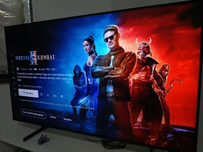 Samsung Qled Q7F 50' pol. nova com nota fiscal