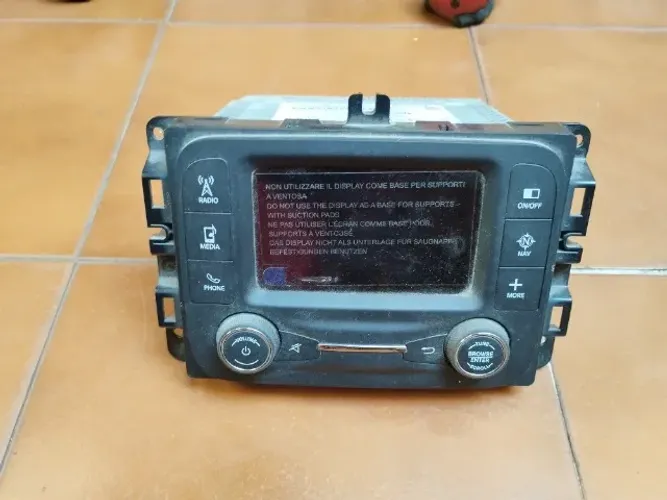 Radio multimídia Fiat Toro 2017 original 