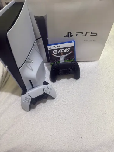 PS5 slim 1tb com leitor de disco