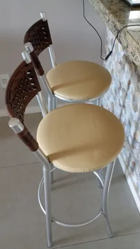 Banqueta em aluminio