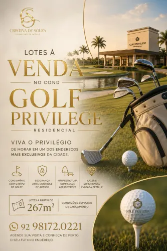 Golf Privilege lotes de 285 a 469m2