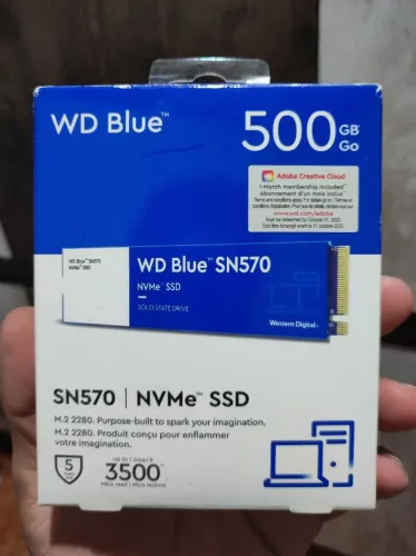SDD WD BLUE SN570 500GB NVMe