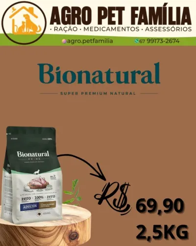 ? ração special dog bionatural ?