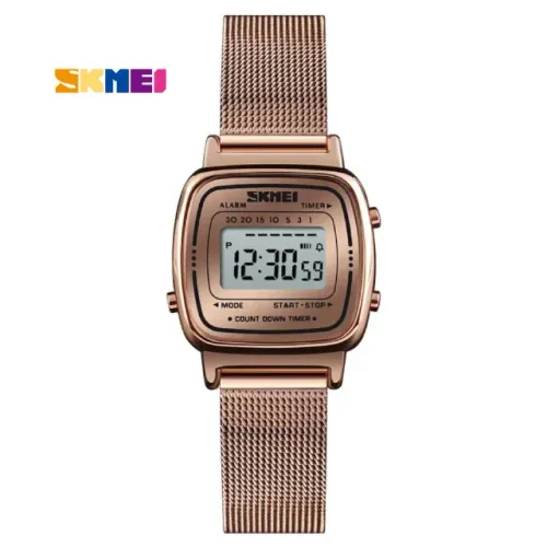 Relógio Digital Feminino Skmei 1901 Com Alarme Cronômetro