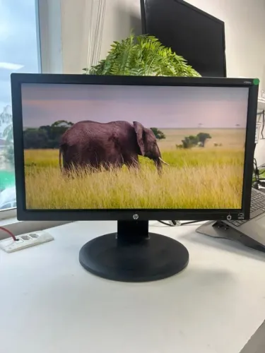 Monitor HP Horizontal e Vertical 20 Polegadas