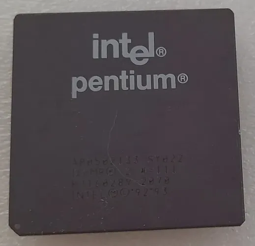 Processador Intel Pentium 100 colecionador